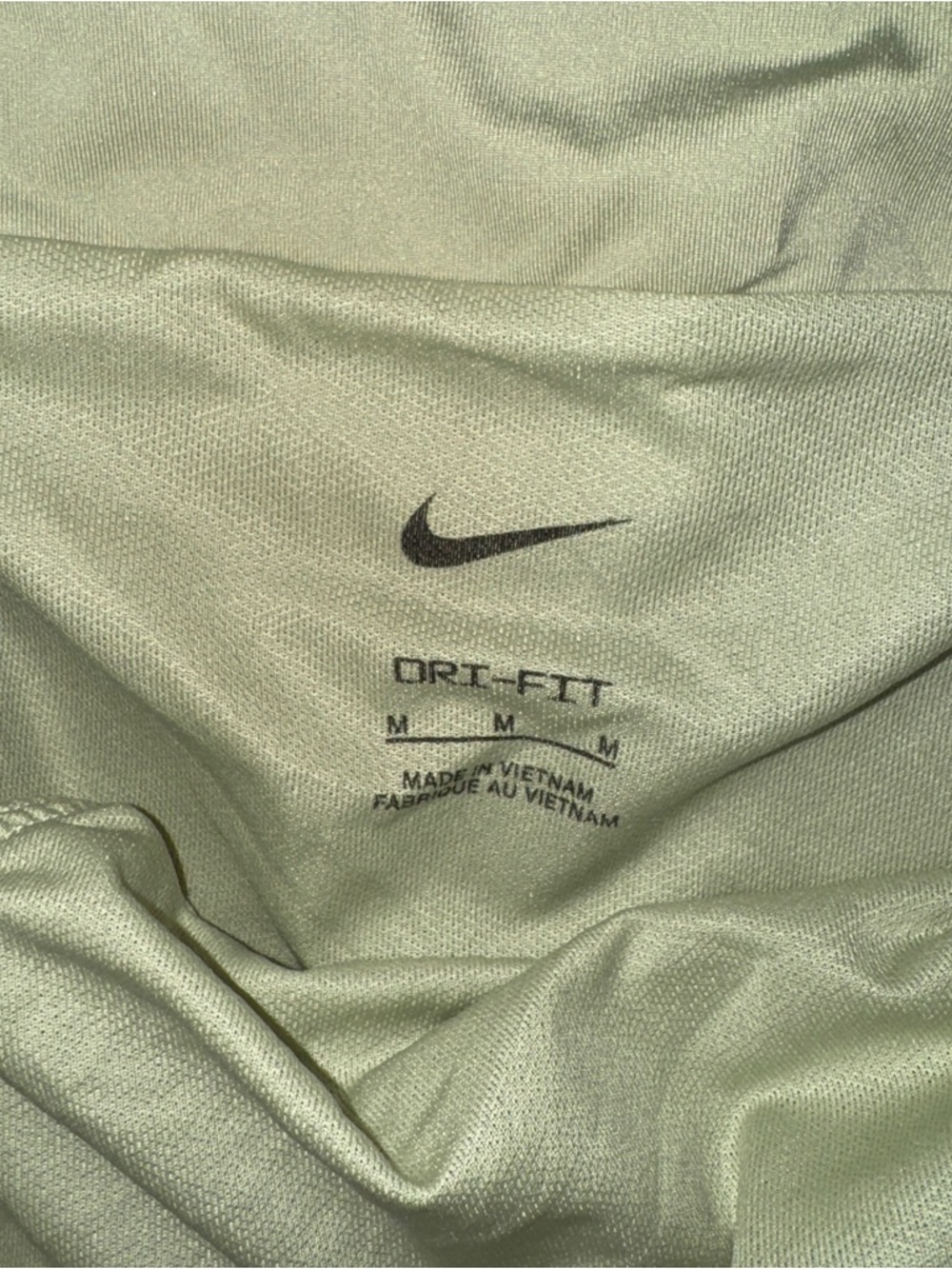 Nike Sage Green Running Athletic Shorts Size M - Picture 3 of 3